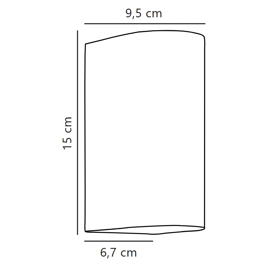 Nordlux - Applique murale extérieure ASBOL LED/13,3W/230V 3000K IP44