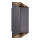 Nordlux - Applique murale extérieure NICO 2xGU10/35W/230V IP54 noir