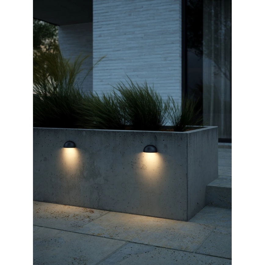 Nordlux - Applique murale extérieure SCORPIUS 1xE14/15W/230V IP44 noir