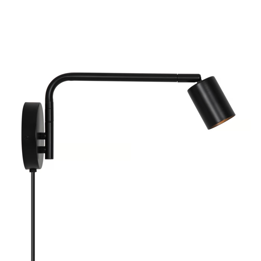 Nordlux - Applique murale orientable EXPLORE 1xGU10/5W/230V noire