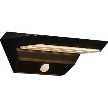 Nordlux - Applique murale solaire avec détecteur AGENA LED/5W/3,7V IP44 2200 mAh