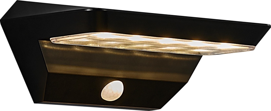 Nordlux - Applique murale solaire avec détecteur AGENA LED/5W/3,7V IP44 2200 mAh