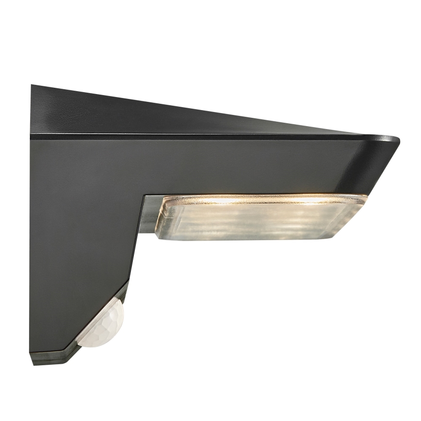 Nordlux - Applique murale solaire avec détecteur AGENA LED/5W/3,7V IP44 2200 mAh