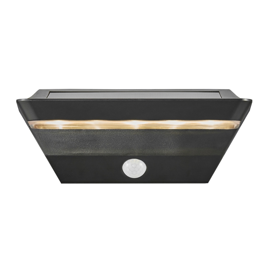 Nordlux - Applique murale solaire avec détecteur AGENA LED/5W/3,7V IP44 2200 mAh