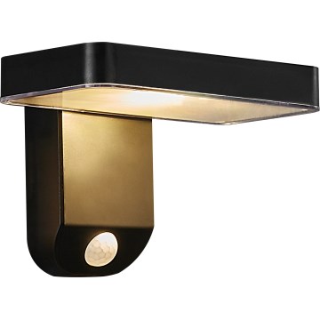 Nordlux - Applique murale solaire avec détecteur RICA LED/5W/3,7V IP44 2200 mAh carré