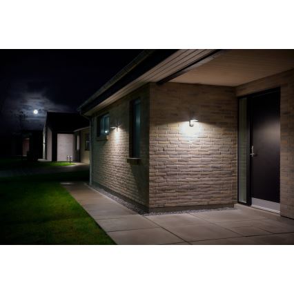 Nordlux - Applique murale solaire avec détecteur RICA LED/5W/3,7V IP44 2200 mAh arrondi
