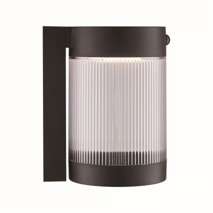 Nordlux - Applique murale solaire avec détecteur COUPAR LED/3,2W/5V 3000K IP44 1800 mAh noir