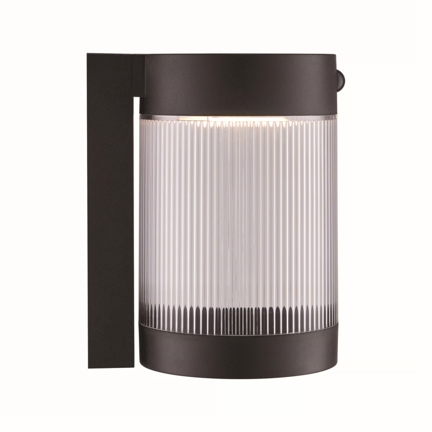 Nordlux - Applique murale solaire avec détecteur COUPAR LED/3,2W/5V 3000K IP44 1800 mAh noir