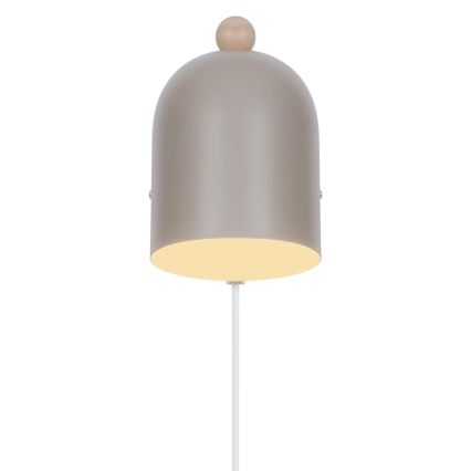 Nordlux - Applique murale spot GASTON 1xE27/15W/230V beige