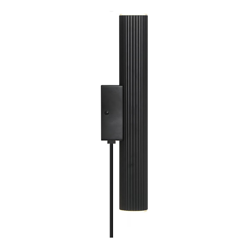 Nordlux - Applique murale VICO 2xGU10/5W/230V noire