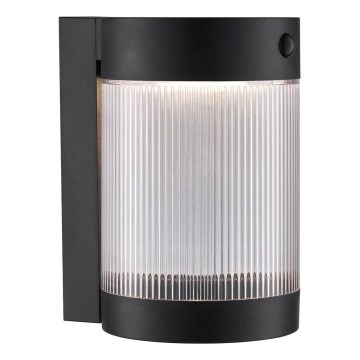 Nordlux - Applique solaire LED avec capteur COUPAR LED/3,2W/5V 3000K IP44 1800 mAh noir