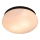 Nordlux - Badkamer plafondlamp FOAM 2xE27/55W/230V IP44 zwart