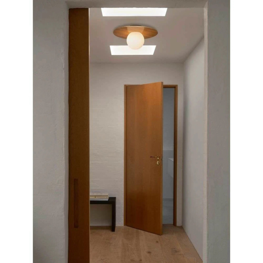 Nordlux - Badkamer plafondlamp SIONA 1xE27/60W/230V IP44 beige