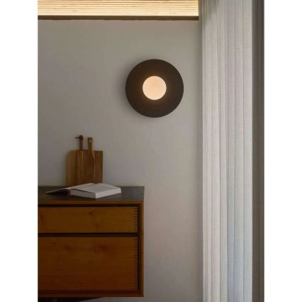 Nordlux - Badkamer plafondlamp SIONA 1xE27/60W/230V IP44 zwart