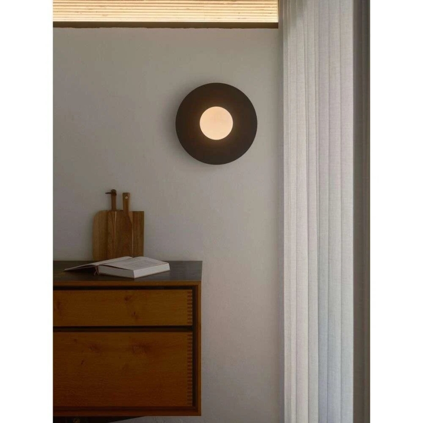 Nordlux - Badkamer plafondlamp SIONA 1xE27/60W/230V IP44 zwart