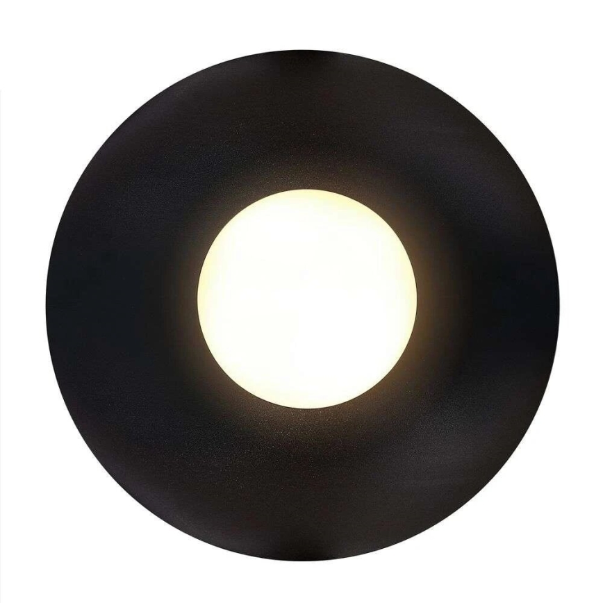 Nordlux - Badkamer plafondlamp SIONA 1xE27/60W/230V IP44 zwart