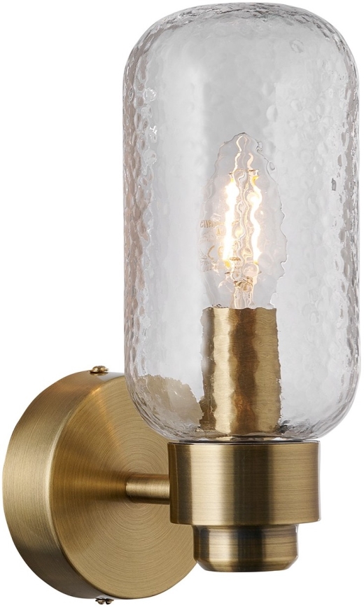 Nordlux - Badkamer wandlamp TUTAN 1xE14/25W/230V IP44 messing