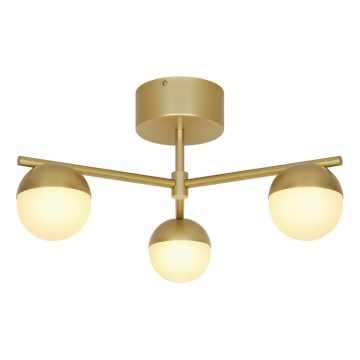 Nordlux - Bevestigde hanglamp CONTINA 3xG9/5W/230V messing