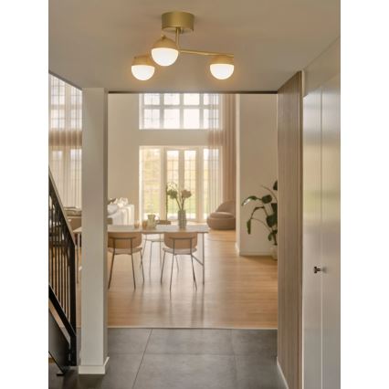 Nordlux - Bevestigde hanglamp CONTINA 3xG9/5W/230V messing
