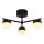 Nordlux - Bevestigde hanglamp CONTINA 3xG9/5W/230V zwart