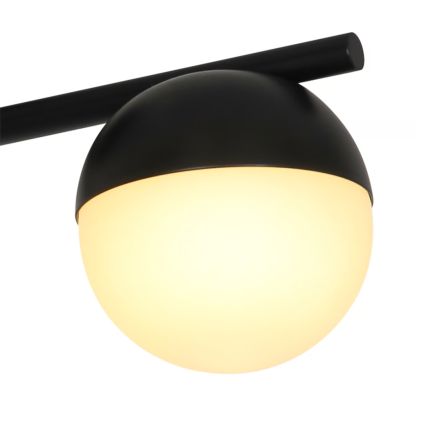 Nordlux - Bevestigde hanglamp CONTINA 3xG9/5W/230V zwart