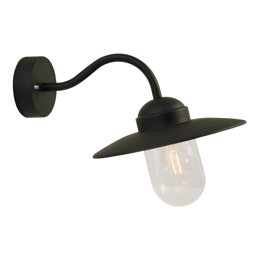 Nordlux - Buiten wandlamp LUXEMBOURG 1xE27/60W/230V IP54 zwart