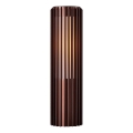 Nordlux - Buitenlamp ALUDRA 1xE27/15W/230V IP44 bruin 45,4 cm