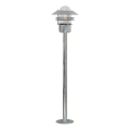 Nordlux - Buitenlamp BLOKHUS 1x E27/60W/230V IP54 zilverkleurig 92 cm