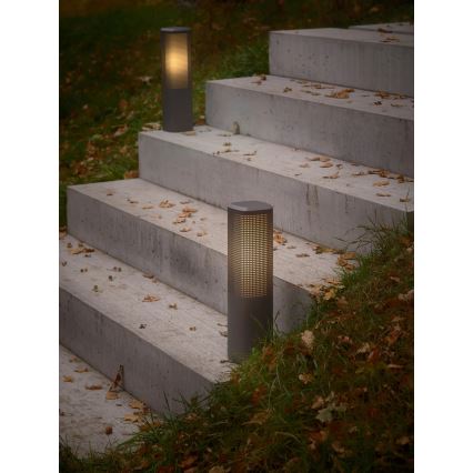 Nordlux - Buitenlamp SIDARA 1xE27/15W/230V IP44 45 cm antraciet