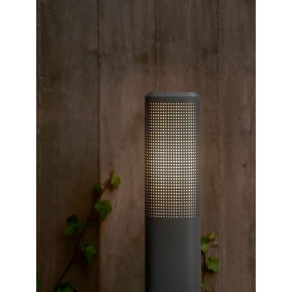 Nordlux - Buitenlamp SIDARA 1xE27/15W/230V IP44 95 cm antraciet