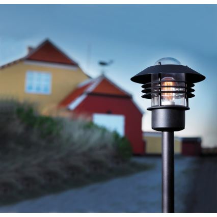 Nordlux - Buitenlamp VEJERS 1xE27/60W/230V IP54 zwart 92 cm