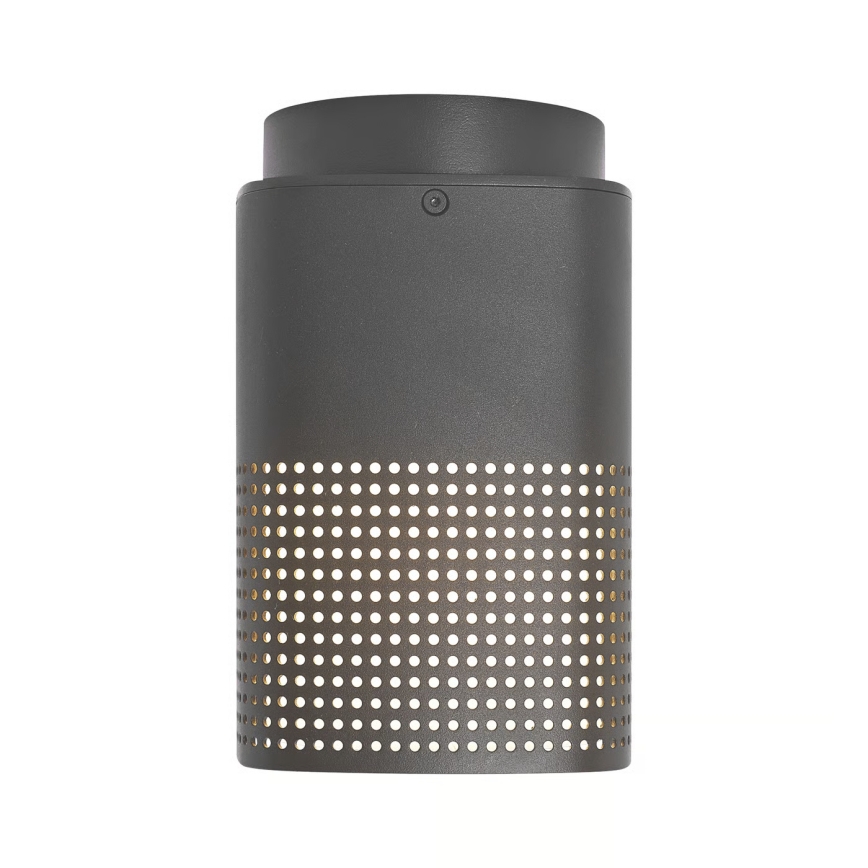 Nordlux - Buitenplafondlamp SIDARA 1xE27/15W/230V IP54 antraciet