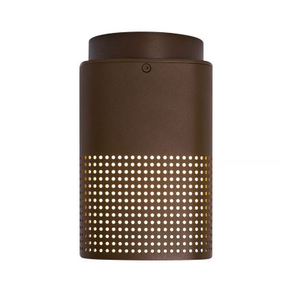 Nordlux - Buitenplafondlamp SIDARA 1xE27/15W/230V IP54 bruin