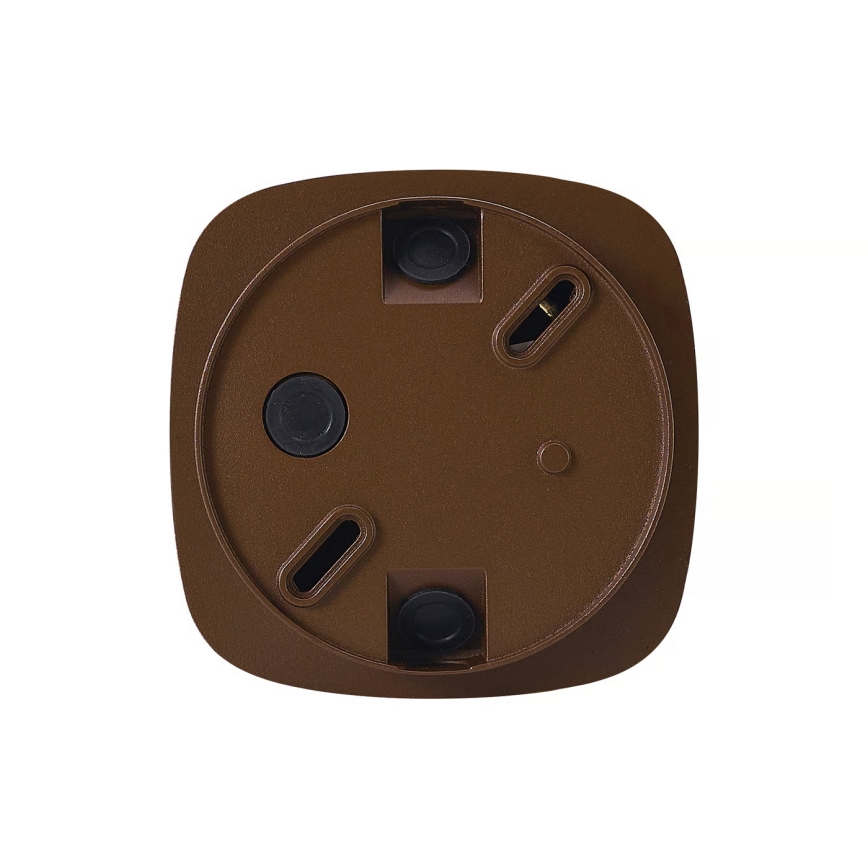 Nordlux - Buitenplafondlamp SIDARA 1xE27/15W/230V IP54 bruin