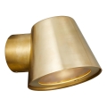 Nordlux - Buitenwandlamp ALERIA 1xGU10/35W/230V IP44 messing