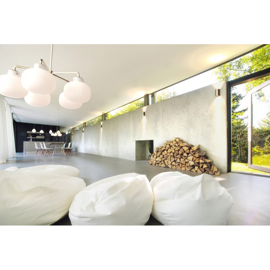 Nordlux - Buitenwandlamp CANTO 2xGU10/28W/230V IP44 messing