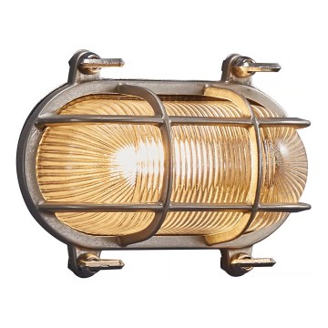 Nordlux - Buitenwandlamp HELFORD 1xE27/12,5W/230V IP64 grijs