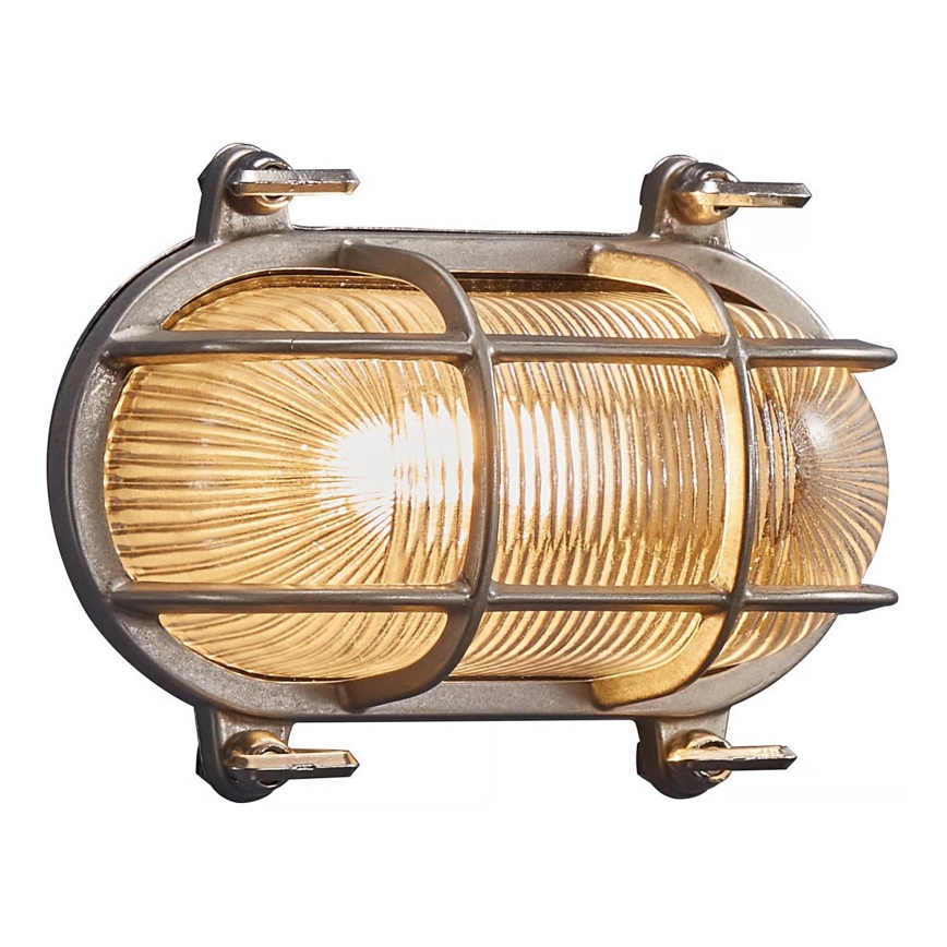 Nordlux - Buitenwandlamp HELFORD 1xE27/12,5W/230V IP64 grijs