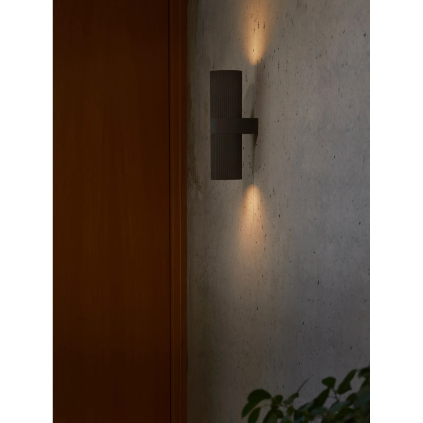 Nordlux - Buitenwandlamp KYKLOP 2xE27/15W/230V IP54