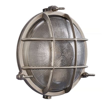 Nordlux - Buitenwandlamp POLPERRO 1xE27/12,5W/230V IP64 grijs