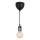 Nordlux - Câble d'alimentation AVRA 1xE27/60W/230V noir