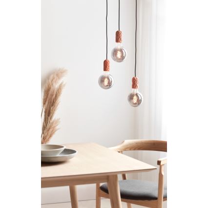 Nordlux - Câble d'alimentation HANG 1xE27/40W/230V cuivre/noir