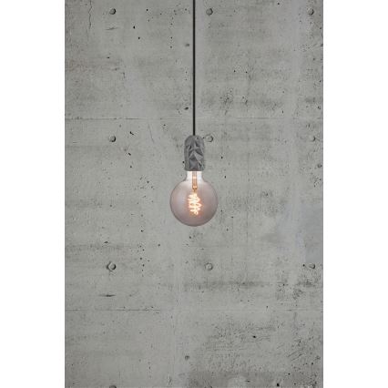Nordlux - Câble d'alimentation HANG 1xE27/40W/230V gris/noir