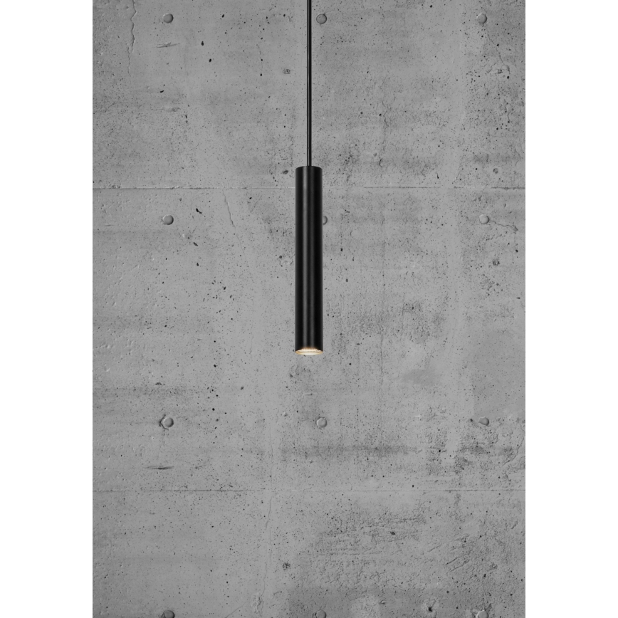 Nordlux - Dimbare LED hanglamp aan een koord OMARI LED/4,4W/230V zwart