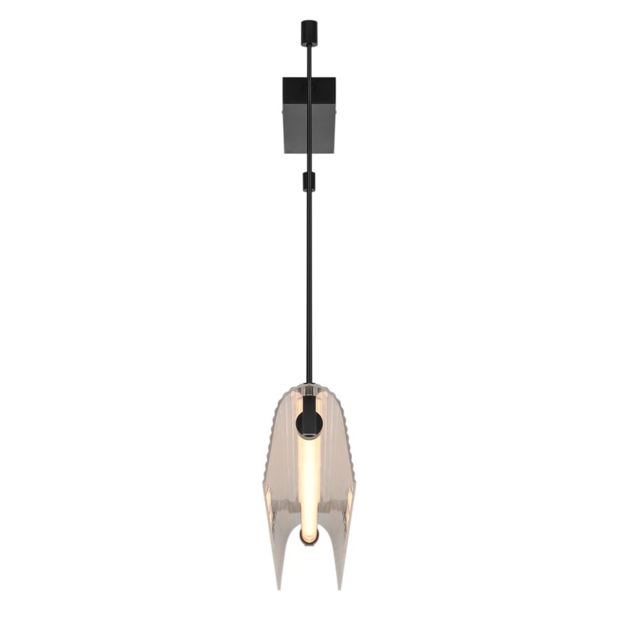 Nordlux - LED Dimbare pendellamp met kabelophanging ALIANI LED/20W/230V 3000K 100 cm zwart/helder