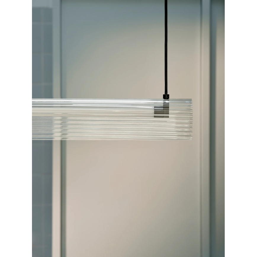 Nordlux - Dimbare LED-pendellamp aan kabel ALIANI LED/20W/230V 3000K zwart/helder