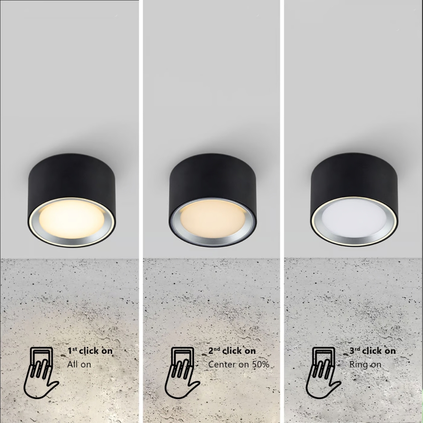 Nordlux - Dimbare LED plafondlamp FALLON LED/5,5W/230V 2700K wit