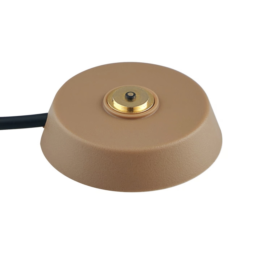 Nordlux - Dimbare oplaadbare LED-buitentafellamp ELLEN LED/2,8W/3,7V 2200 mAh IP44 bruin