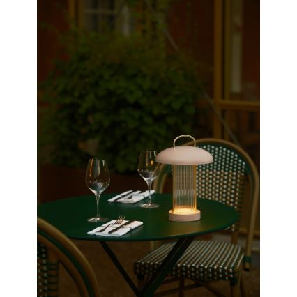 Nordlux - MIRANO LED tafellamp, dimbaar en oplaadbaar, met aanraakbediening, LED/3W/3,7V, roze