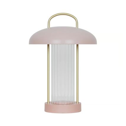 Nordlux - MIRANO LED tafellamp, dimbaar en oplaadbaar, met aanraakbediening, LED/3W/3,7V, roze